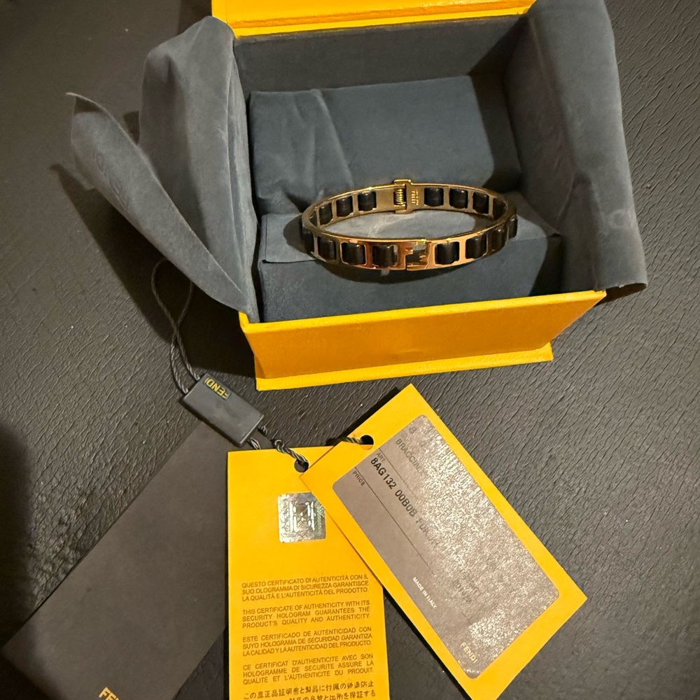 🔥24HR SALE🔥 Authentic fendi woven bangle - Picture 2 of 5